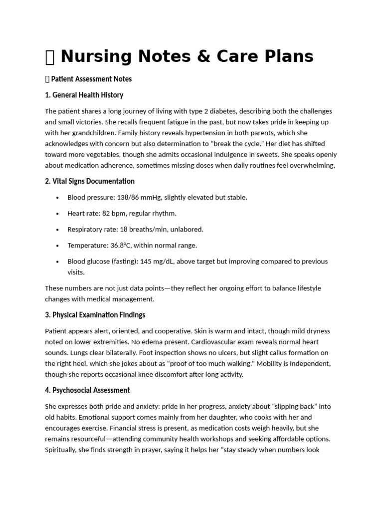 ? Nursing Notes | PDF