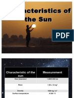 Characteristics of The Sun