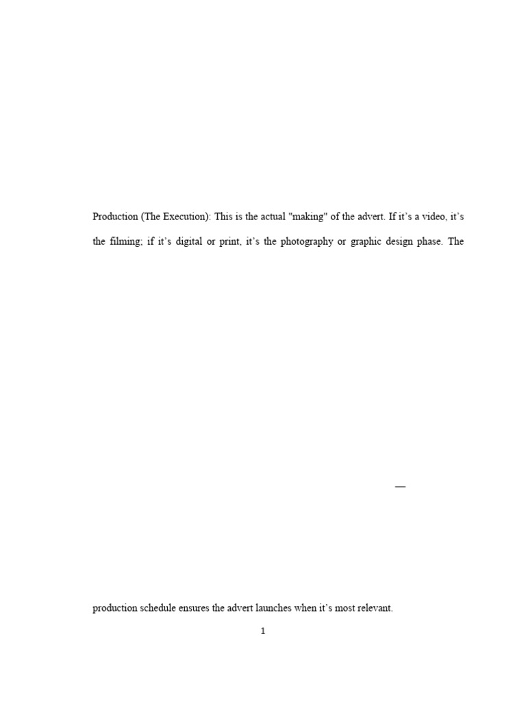 Adv 109 Short Note | PDF | Advertising