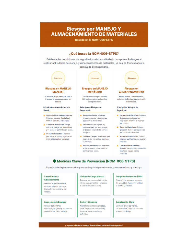 Manejo y Almacenamiento de Materiales | PDF