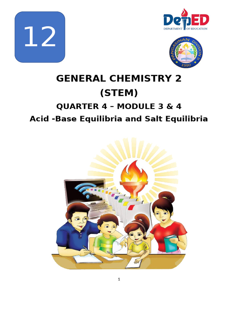 General-Chemistry-2-Q4-module-3-4 Real | PDF | Acid | Acid Dissociation ...