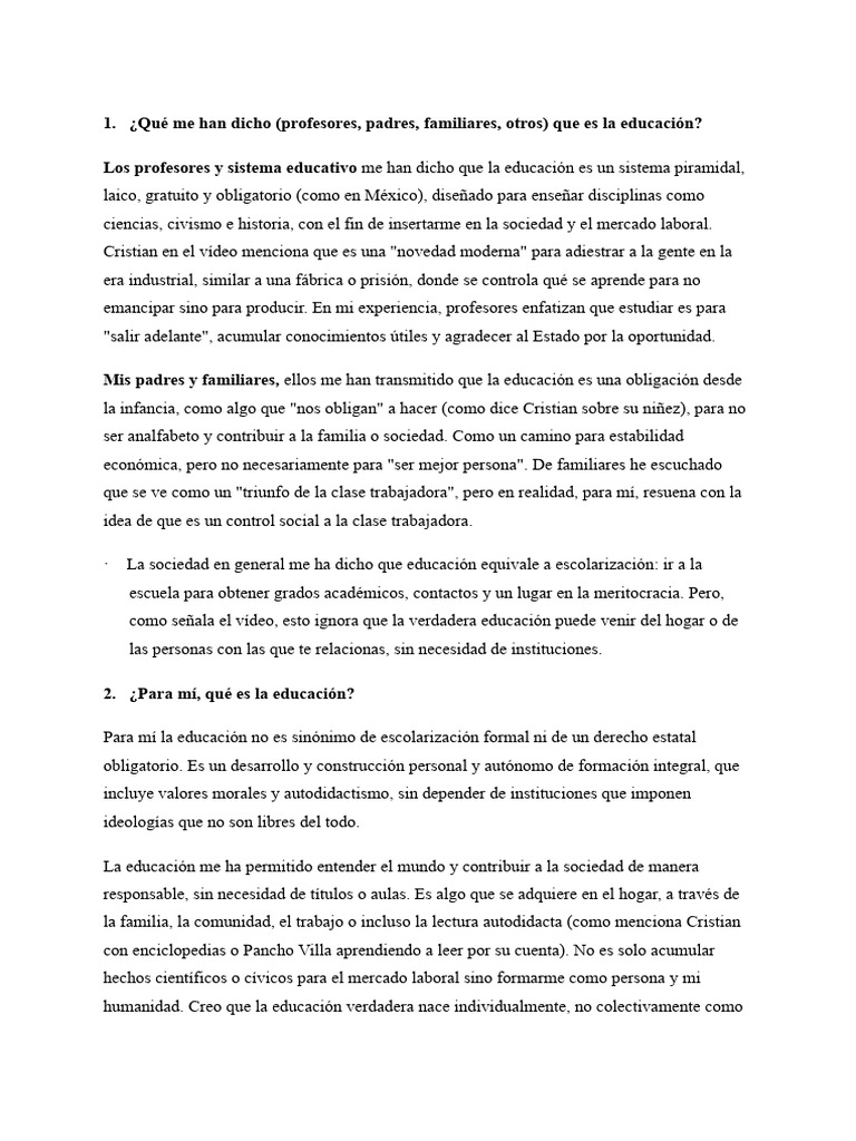 ¿Porqué Estudiamos | PDF