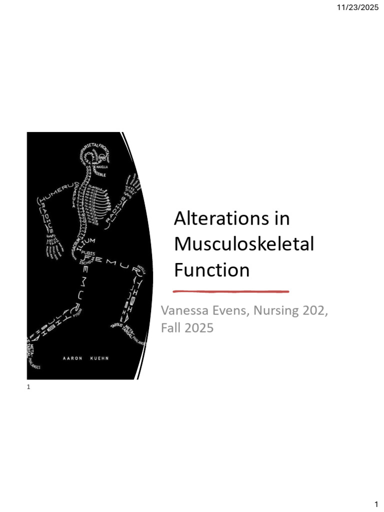 Musculoskeletal Disorders | PDF | Joint | Arthritis