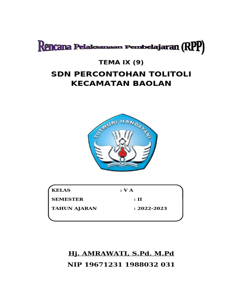 Sampul RPP 2019 | PDF