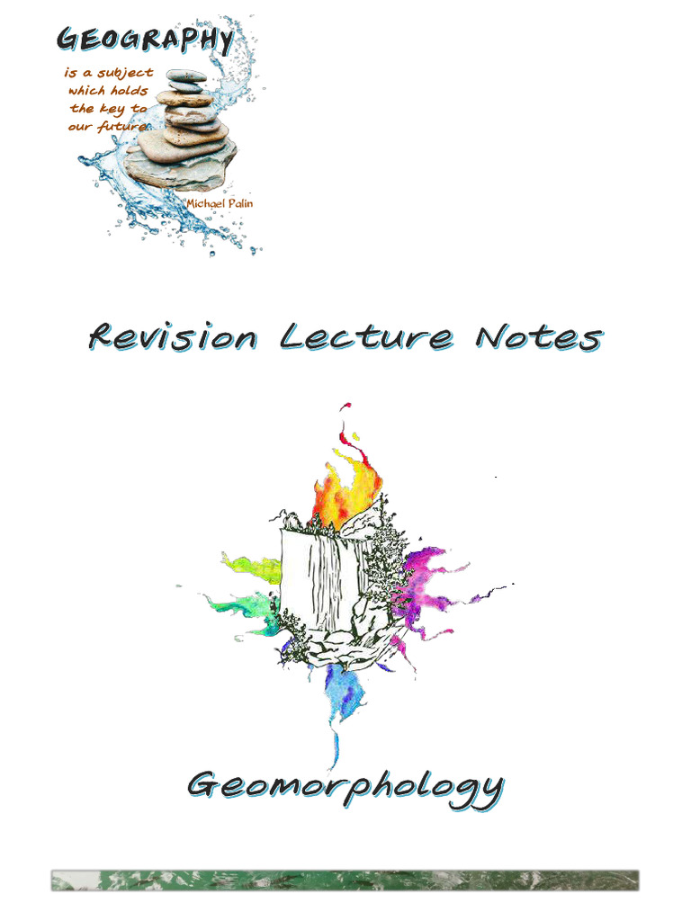 Geomorphology Revision Lectures Notes 2021 | PDF | Stream | River