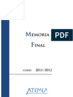 Memoria Final Curso 2011-12