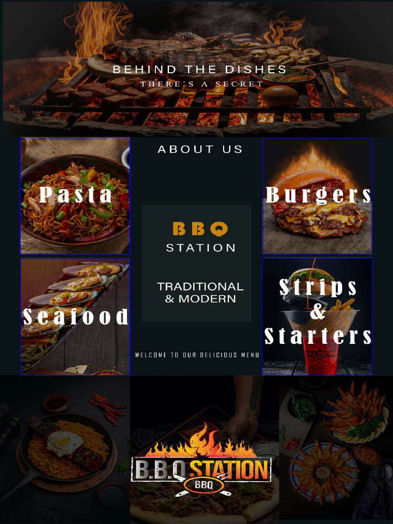 Bbq Station Track Menu | PDF