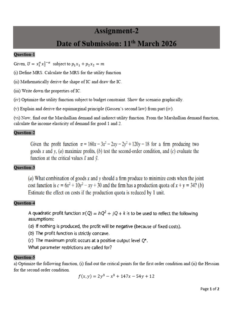 Assignment 2 | PDF