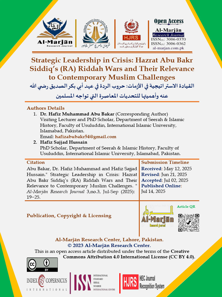 2.Strategic+Leadership+in+Crisis+Hazrat+Abu+Bakr+Siddiq’s+(RA)+Riddah ...