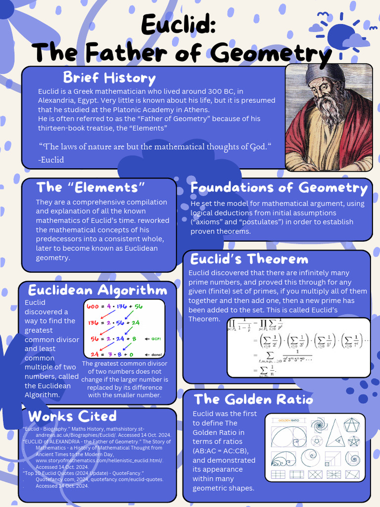 Euclid Mathematician | PDF | Euclid | Mathematics