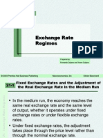 Exchange Rate Regimes: © 2003 Prentice Hall Business Publishing Macroeconomics, 3/e Olivier Blanchard