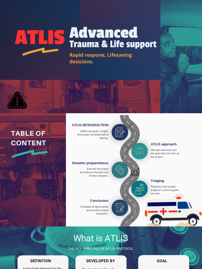 ATLIS Protocol | PDF | Occupational Safety And Health | Clinical Medicine
