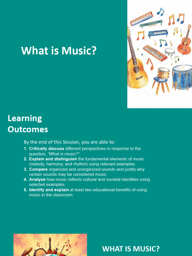 What is Music Exploring Its Elements and Cultural _260305_190853 | PDF