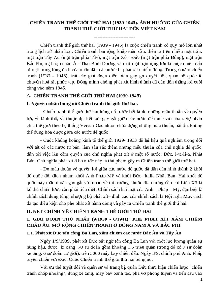 7. Chuyen de Lich su | PDF