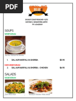 Hi Tea Menu Options and Prices | PDF