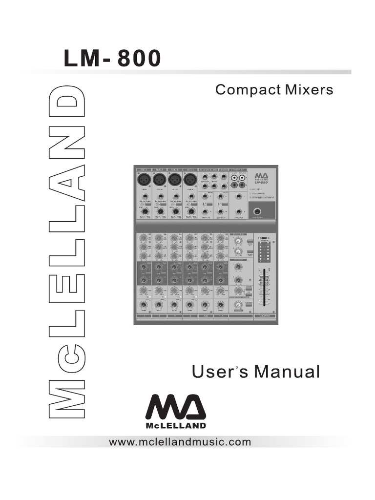Mixer Manual | PDF
