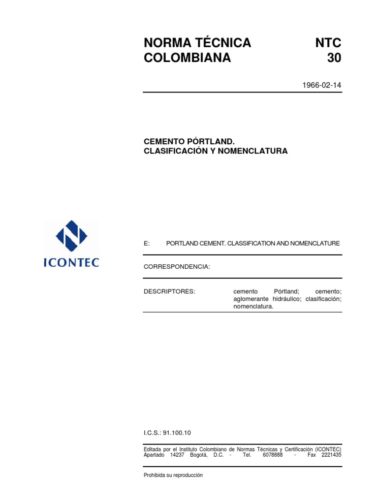 NTC 30 | PDF
