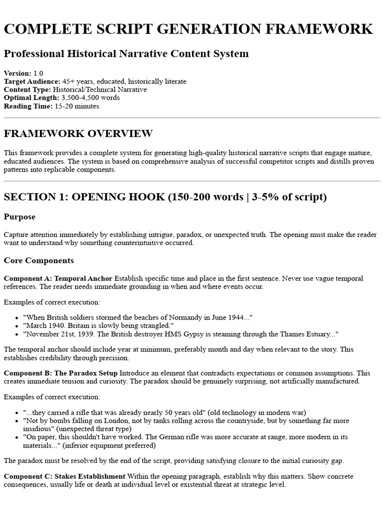 Ww2 British Script Framework.md | PDF