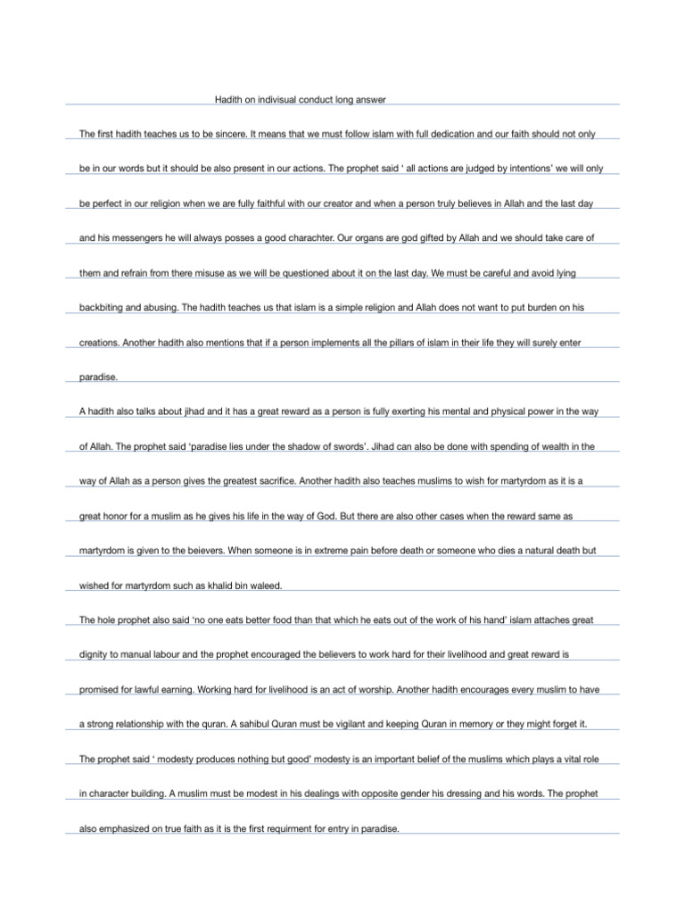 Isl Notes | PDF | Muhammad | Prophets And Messengers In Islam