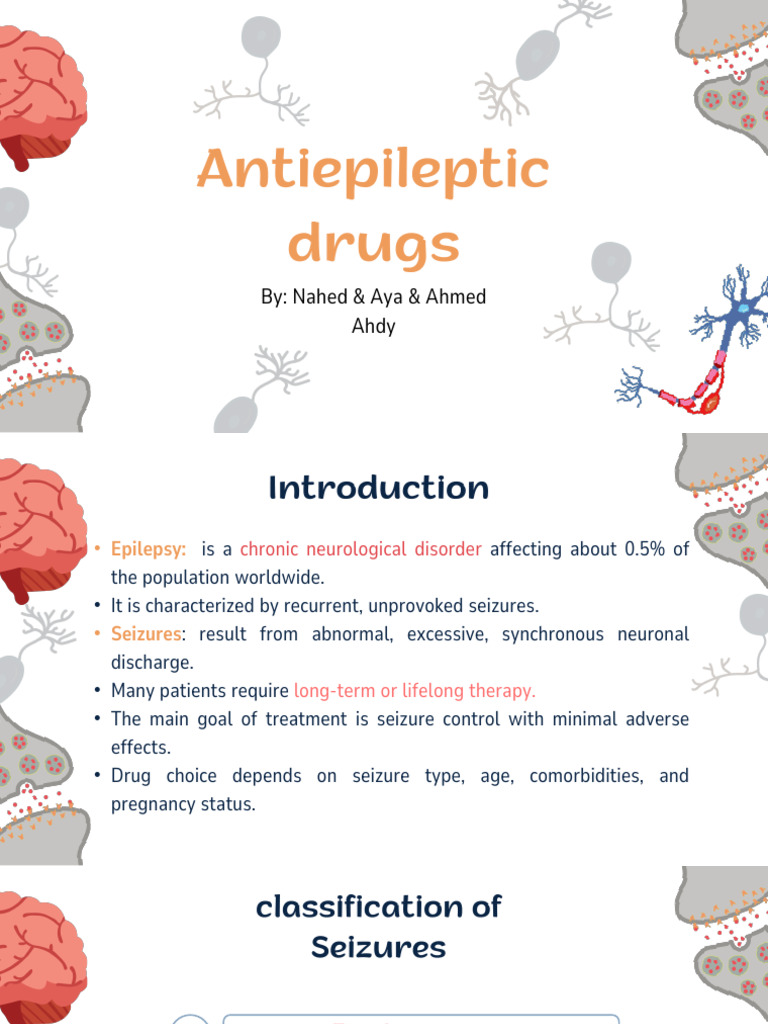 Antiepileptic Drugs 1 | PDF | Epilepsy | Medical Specialties