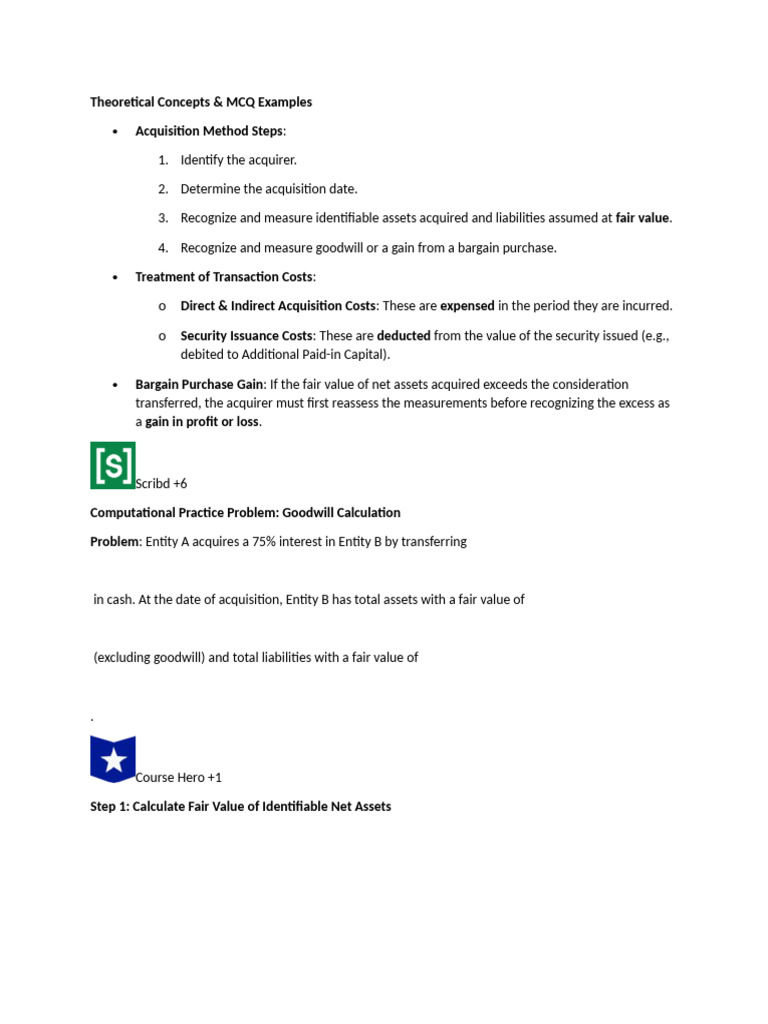 Theoretical Concepts | PDF