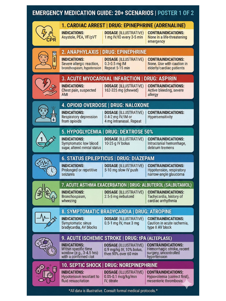 Emergency Drugs | PDF