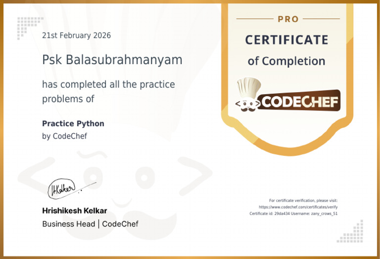 Zany Crows 51-Practice Python | PDF