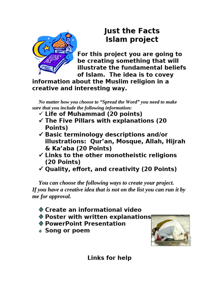 Spread of Islam Project (1) | PDF