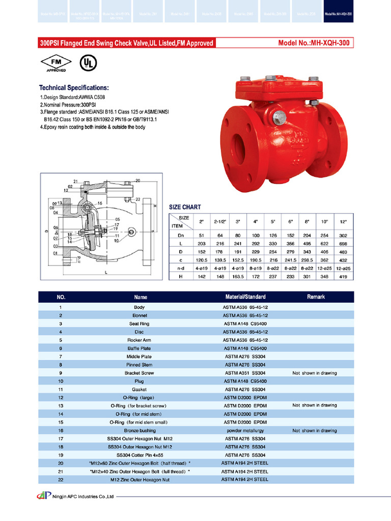 Check Valve APC | PDF