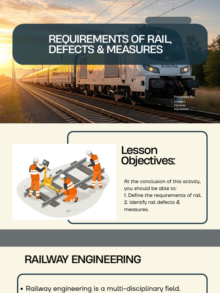 Railroad Engineering | PDF