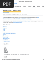JIRA Text Formatting Cheat Sheet | PDF | Computer Data | Software ...