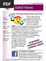 Sefyll News July 2012