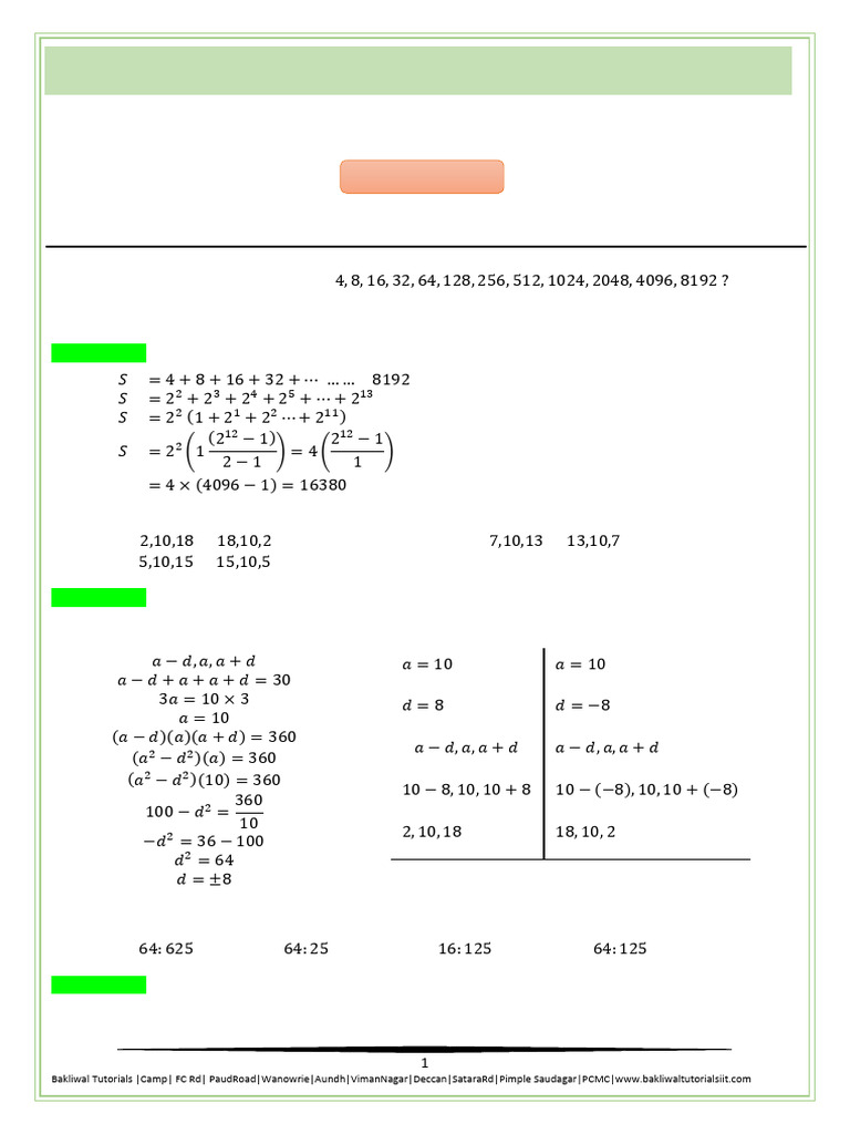 Foundation Basic BTest 5 Math Paper | PDF | Arithmetic | Mathematics