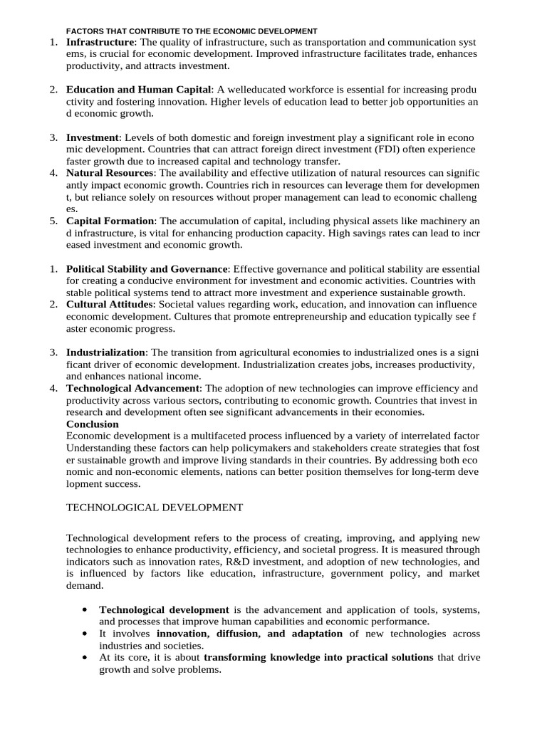Community Development Notes_103815 | PDF | Economies