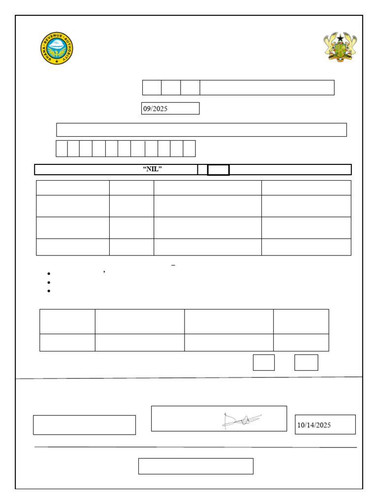 DT 0107 Monthly Paye Deductions Return Form v1 2 | PDF | Business ...