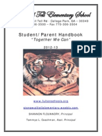 Stonewall Tell Elementary School: Student/Parent Handbook