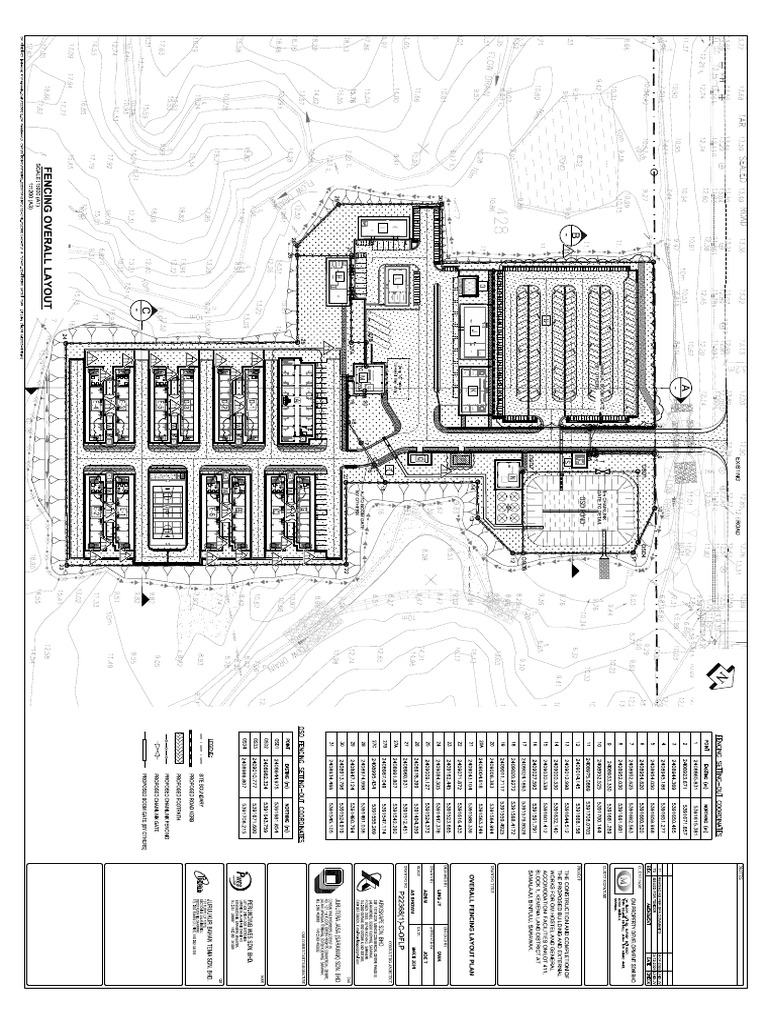 (12)_p22368(1)-C-Oflp_overall Fencing Layout Plan [t1] | PDF