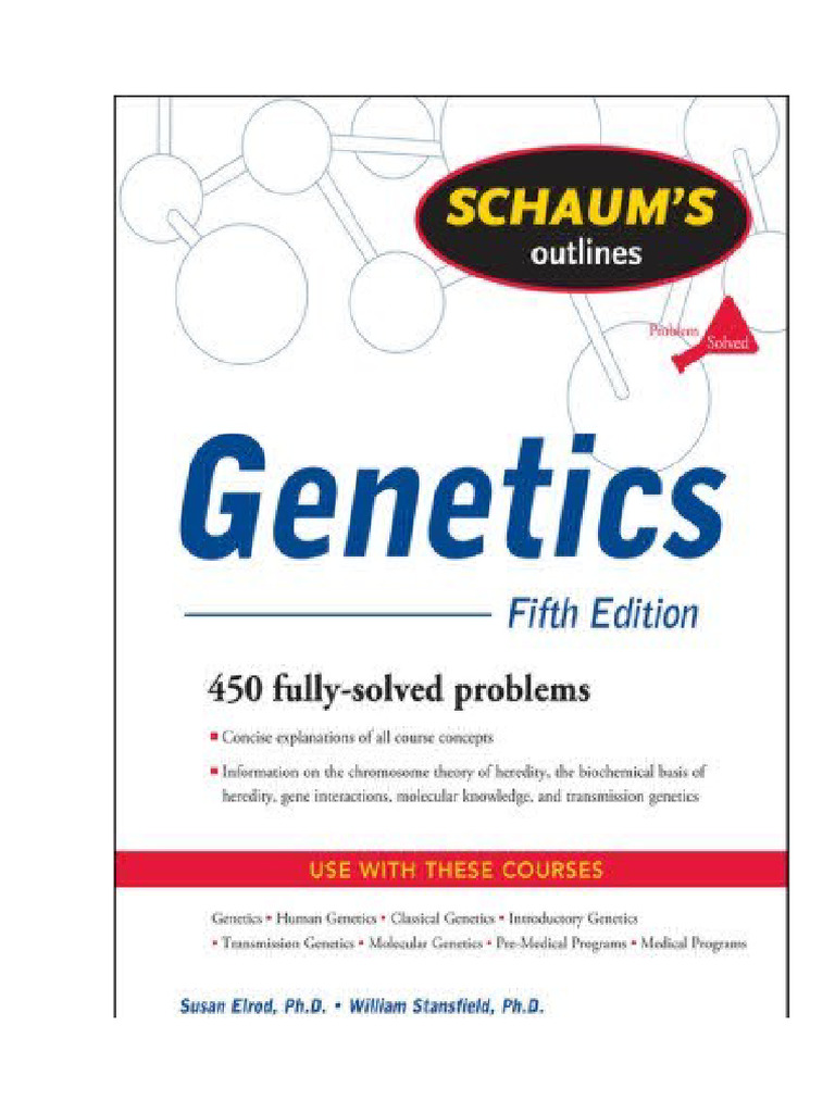 Genetics 5th Edition Susan L. Elrod | PDF
