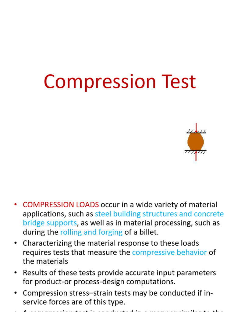 Class 2 - Compression Testing | PDF | Deformation (Engineering) | Buckling