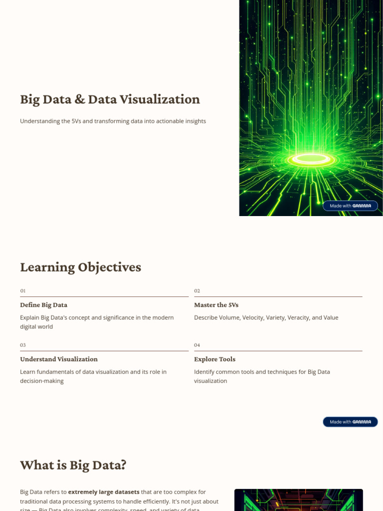 Big Data and Data Visualization | PDF | Big Data | Data