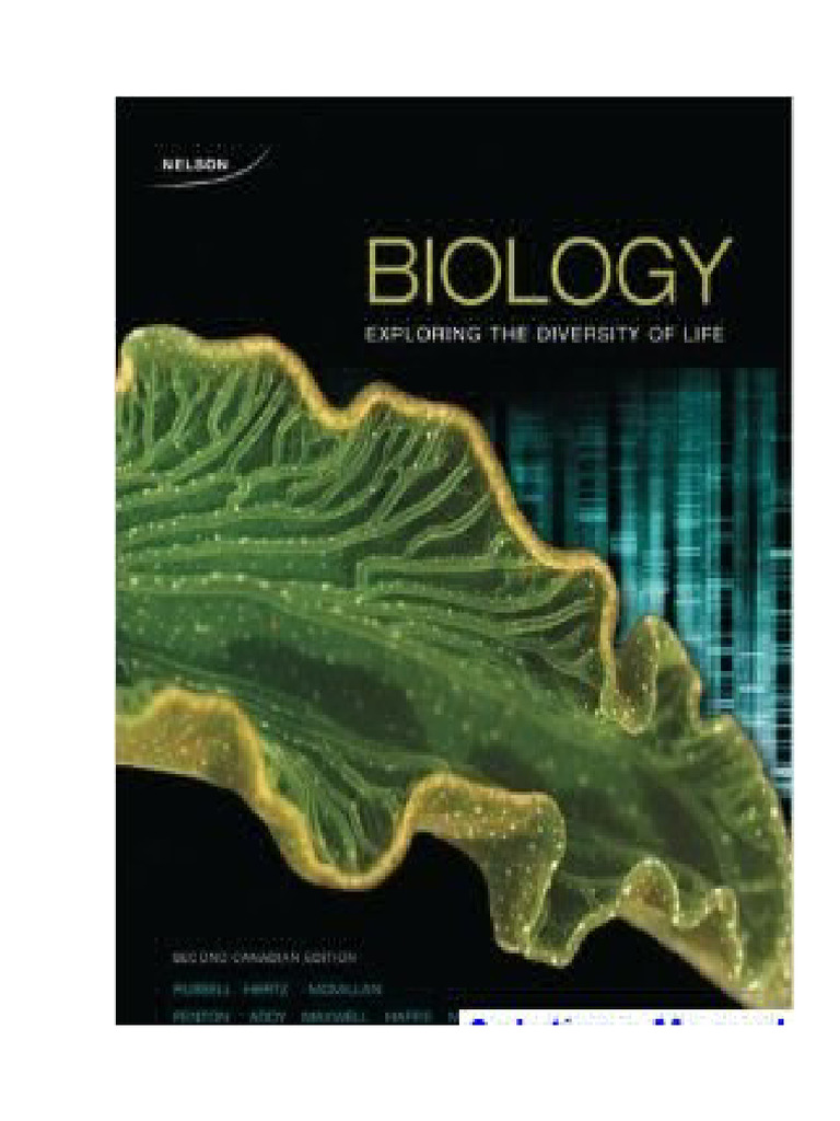 CDN ED Biology Exploring The Diversity of Life 2nd Edition Russell ...