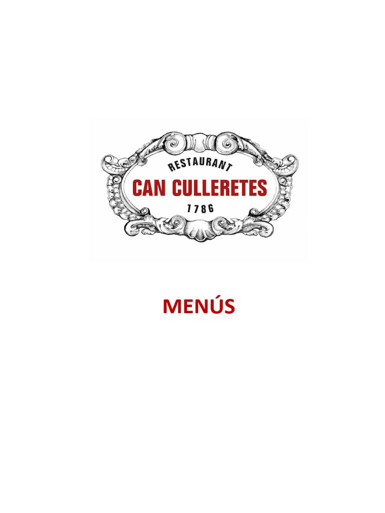 Menus | PDF