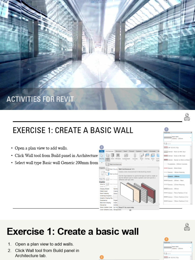 Activities For Revit | PDF