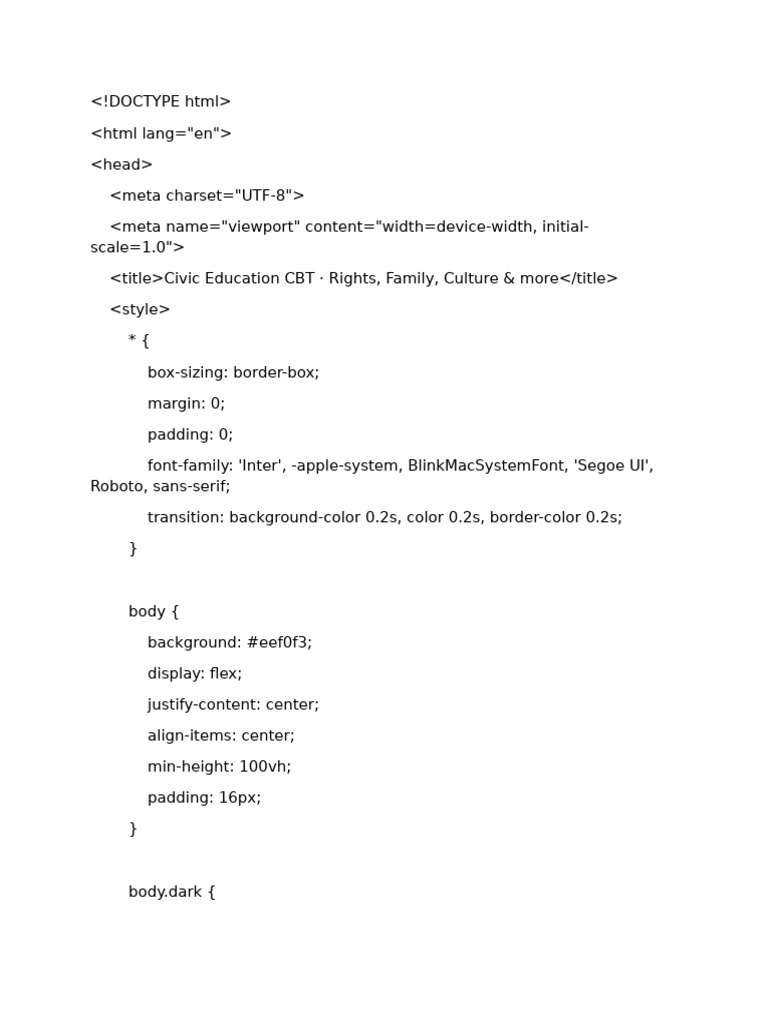 CVC | PDF