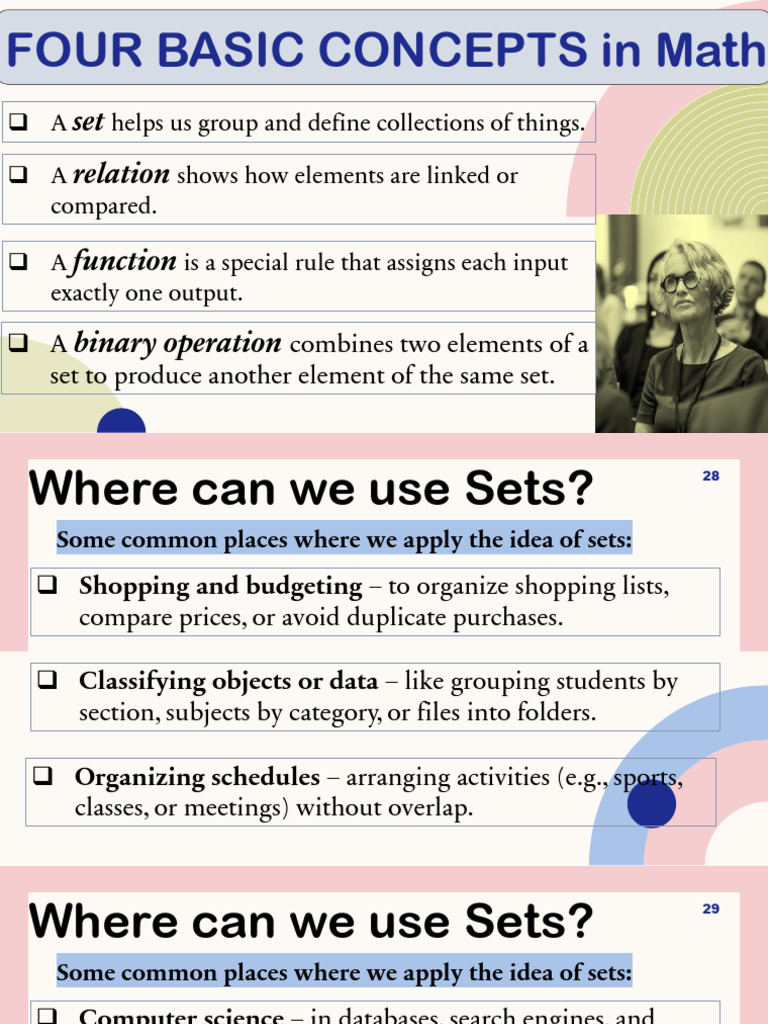 Chapter II Part II Monday | PDF | Set (Mathematics) | Mathematics