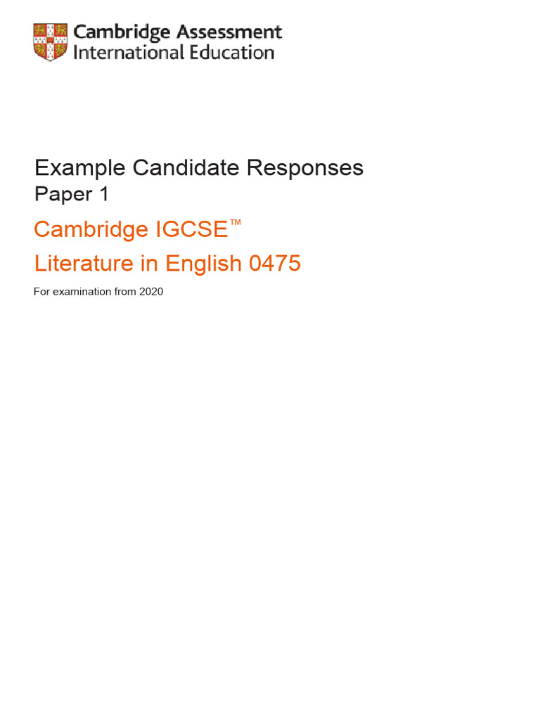 Sample Students Response | PDF