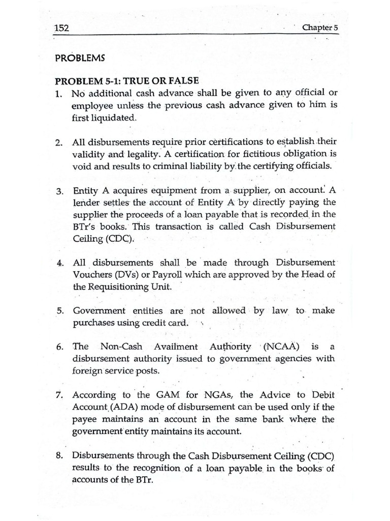 Gov't Acctg - c05 Assignment | PDF