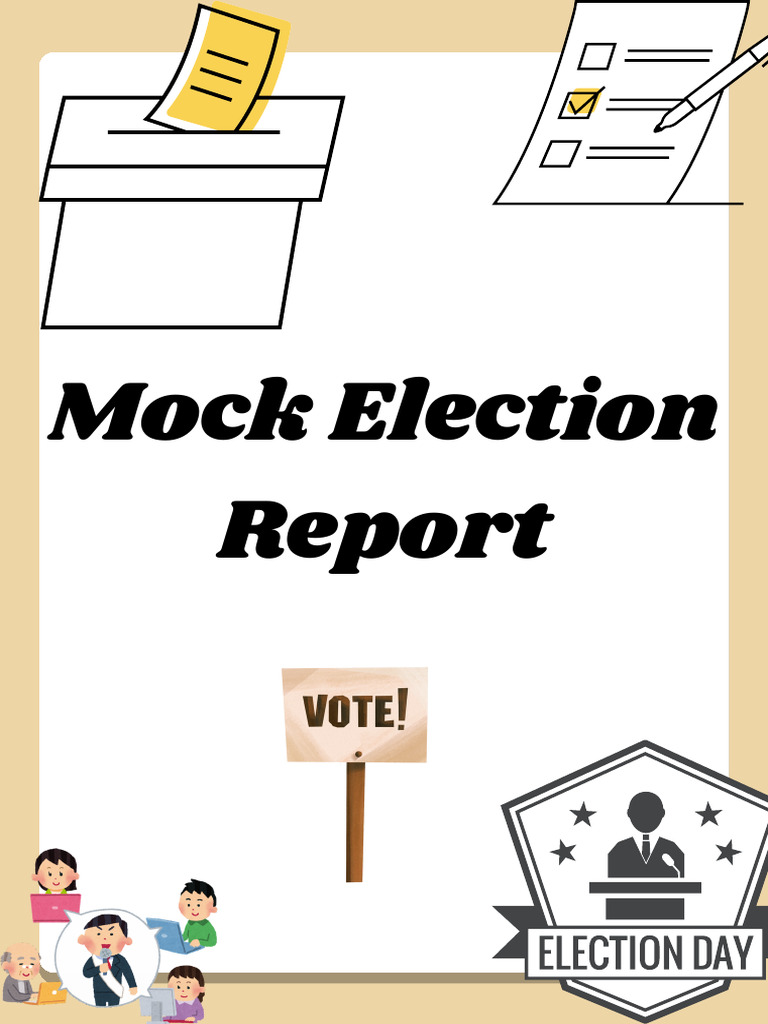 White Brown Aesthetic Paper Border | PDF | Elections | Voting