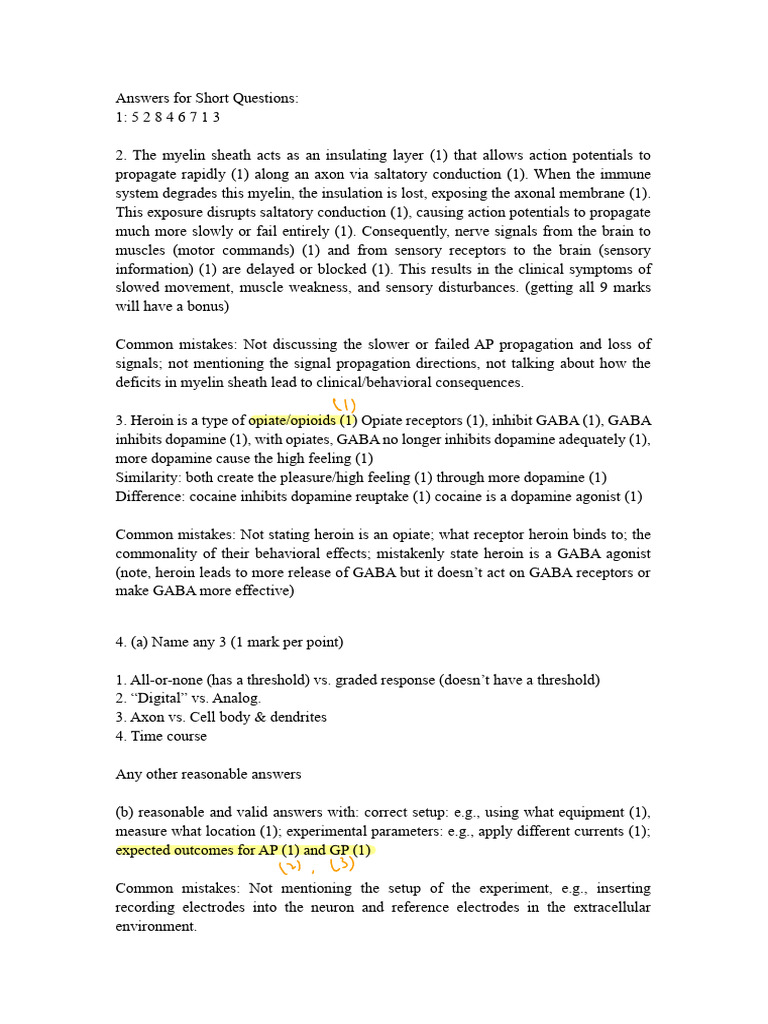 Exam 1 Answers 2026 | PDF
