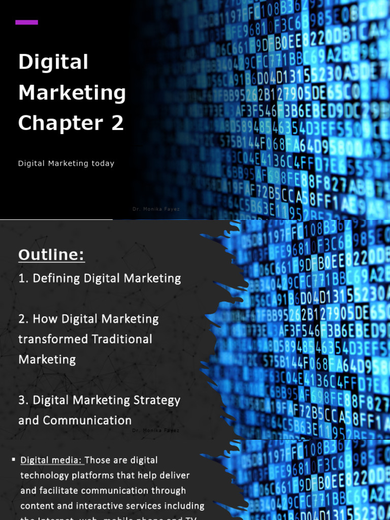Chapter 2 (Digital Marketing Today) | PDF | Digital Marketing | Marketing